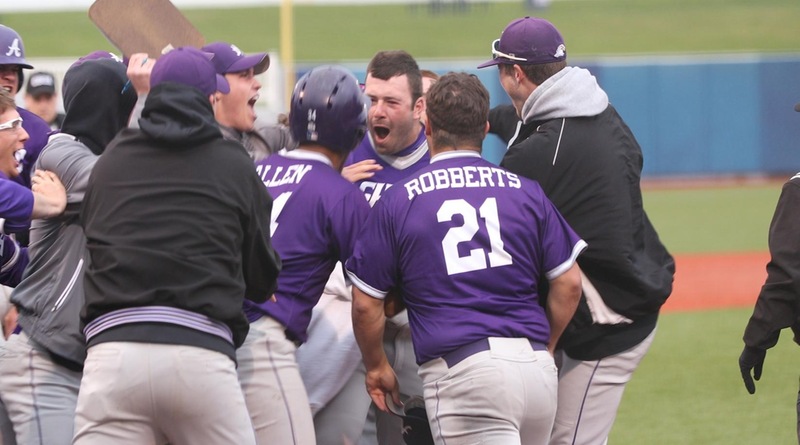 Mittermaier's Homer Walks Off Saginaw In GLIAC Tournament Opener